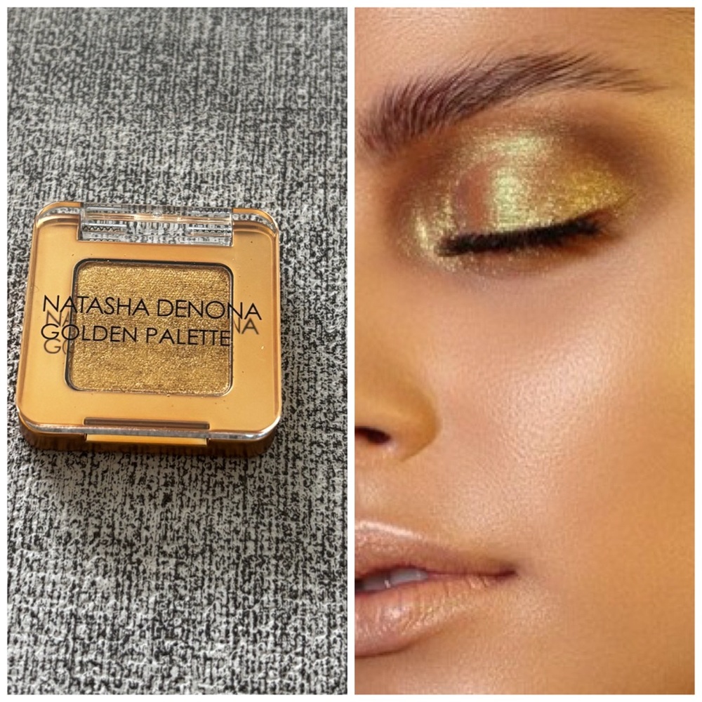 5 items x $25  Natasha Dedona golden eyeshadow palette nwt